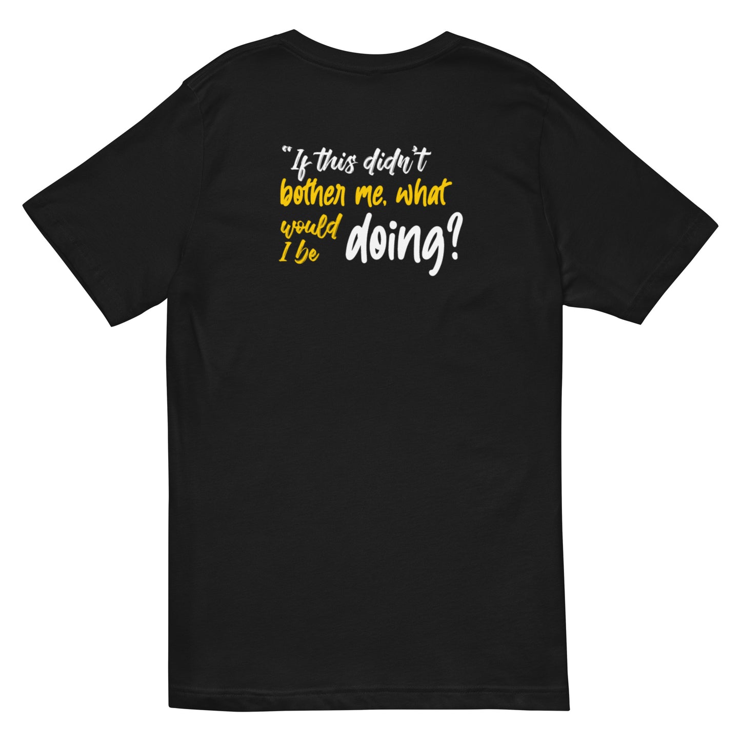 Baachu Quote Unisex Short Sleeve V-Neck T-Shirt